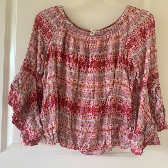 John Paul Richard off the should blouse - Picture 1 of 4